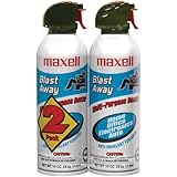 Maxell 190026 Blast Away Canned Air 154a Formula, 2 Pack