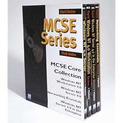 McSe Series: McSe Core Collection : Windows Nt 4.0 Workstation ; Windows Nt 4.0 Server ; Netowrking Essentials ; Windows Nt Server 4.0 in the Enterprise (Mcse Rapid Review Study Guides)