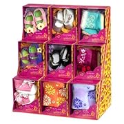 18 Doll Shoes & Boots Set