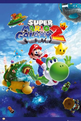 Empire 343192 Nintendo - Super Mario Galaxy 2 Plakat Game Poster - 61 x 91.5 cm Preisvergleich