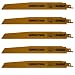 Dewalt DT2308 228mm Demolition, Fire & Rescue Bi-Metal Reciprocating Saw Blades (5)