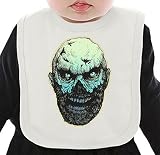 Scary head ネクタイを有する有機ビブ Medium