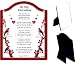 Be My Valentine - Valentine Poem Touching 8x10 Poem with Full Color Graphics - Professionally Printed onto Chromaluxe Arch Panel with Easel Back Ideal gift for your loved one! - Affordable Gift for your Loved One! Item #CFS-810P-610 (poem for Affenpinscher dog, bereavement)