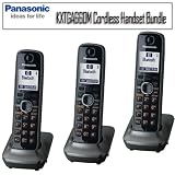 Panasonic KXTGA660M DECT 6.0 Additional Cordless Handset Three Pack