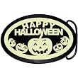 Glow in the Dark Happy Halloween Belt Buckle