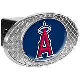 MLB Los Angeles Angels Metal Diamond Plate Trailer Hitch Cover at Amazon.com