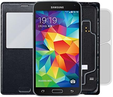 Wireless Charging Kit for Samsung Galaxy S5 by Mobile Charger ®. 2 in 1 bundle - includes Wireless Charger Pad &amp; Wireless Charging Receiver Case