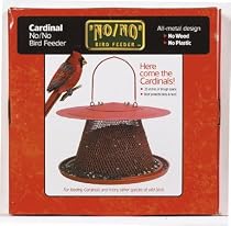 No/No C00322 Red Cardinal Feeder