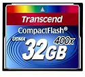 Transcend 32 GB Compact Flash Card 400X (Blue)