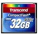 Transcend 32 GB Compact Flash Card 400X (Blue)