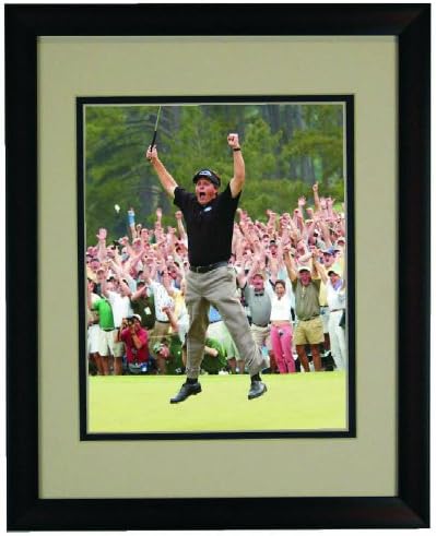 Phil Mickelson 2004 Masters Celebration Framed 8"x 10" Photo