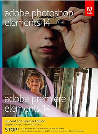 Adobe Photoshop Elements 14 & Premiere Elements 14 Student and Teacher Multi-Platform 14 [Old Version]