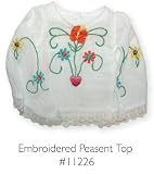Review Fashion Angel Enterprises/The Bead Shop  / Fashion Angels Livings Dolls Clothes - 'Embroidered Peasant Top'