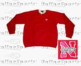 Nebraska Cornhuskers Contender Long Sleeve Fleece Pullover from Antigua