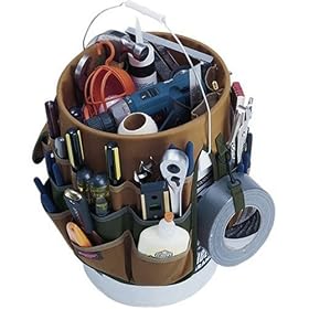 Bucket Boss 01056 Bucket Boss 56 Pocket Bucket Tool Organizer by Bucket Boss