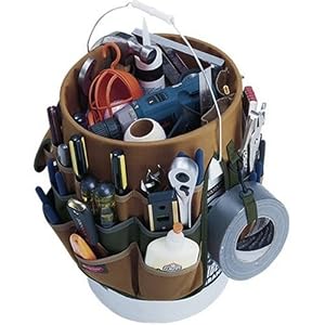 Bucket Boss 01056 56-Pocket Bucket Tool Organizer