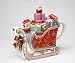 Fine Porcelain Christmas Gifts Collectible - Victorian Harvest Teapot