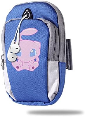 Mew Psychic Pokemon Unisex Running Key Holder Bag
