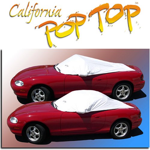 - 1990-2005 MIATA DuPont Tyvek PopTop Sun Shade, Interior, Cockpit, Car Cover. Use with Top UP or Down__SEMA 2006 NEW PRODUCT AWARD WINNER__