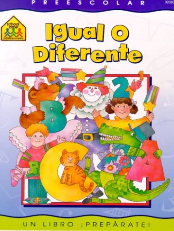 City Travel Guides Discounted  Books : Preescolar Igual O Diferente Un Libro Preparate