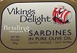 VIKING's DELIGHT Sardines Two Layer Olive Oil, 3.75-Ounce Tin (Pack of 12)
