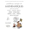 Math�matiques HEC Best of 1998-2001, tome 21, option scientifique
