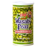 Hapi Hot Wasabi Peas - Wasabi Coated Green Peas (9.9 oz. can) (Pack of 3)