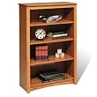 Oak Four Shelf Bookcase 48"H Oak