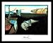 Salvador Dali Persistence Of Memory White Wood-Mounted Art Poster Print - 20