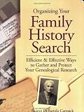 Organizing Your Family History Search