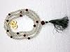 Prayer Mala Beads Serpentine Rudraksha Meditation Om Mala 108+1