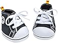 Build a Bear Workshop Black Canvas High-Tops Teddy Bear Shoes