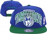 Minnesota Timberwolves Mitchell & Ness Hardwood Classics Team Arch 2-Tone Snapback Hat
