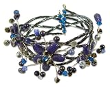 Lapis lazuli bracelet, 'Garland'
