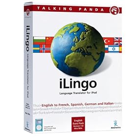 Talking Panda iLingo iPod English To Euro Translation (French, Spanish, Italian) Win/Mac