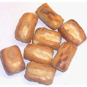 Scott's Cakes Garlic, Honey-Mustard, and Peanut Butter Pretzel Nuggets in a Decorative Small Tin