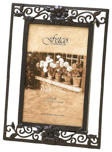 Fetco Home Décor Buckhead Frame, Tuscan Bronze