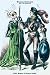 Art Poster, German Costume: Noble Woman and German Knight II - 18.75 x 27.5