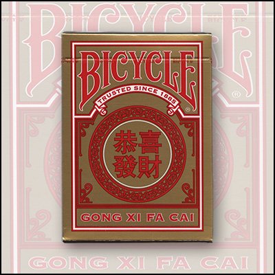 bicycle gong xi fa cai playing cards cheap price