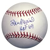 Stan Musial Autographed MLB Baseball with HOF Inscription