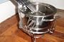 11 Piece Stainless Steel Fondue Set