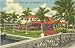 1950s Vintage Postcard - Beautiful Island Home - Fort Lauderdale Florida