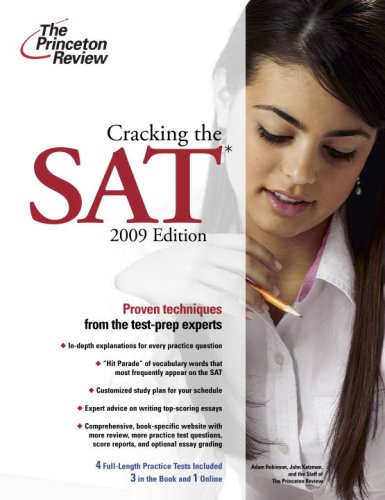 City Travel Guides Discounted  Books : Cracking the SAT, 2009 Edition (College Test Prep)
