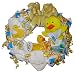 Rub-A-Dub Ducky - Baby Basket On A Wreath