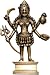 Collectible Figurines Goddess Kali Brass Sculpture 5 x 2 x 8.5 inches