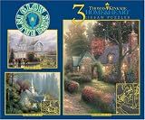 Thomas Kinkade 3 in 1 Glow in the Dark Puzzle - Home and Heart (3651-2)
