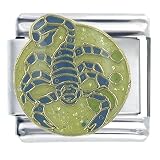 Scorpio Italian Charms Bracelet Link