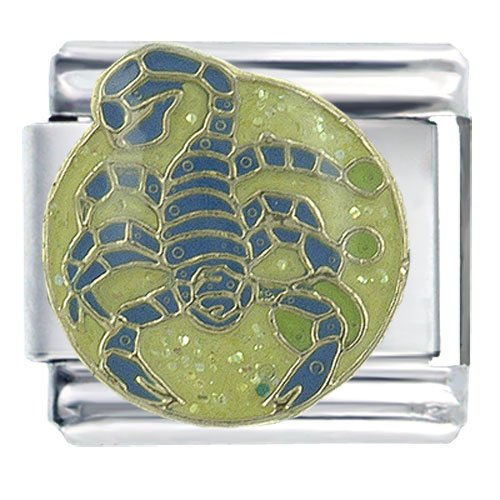 Scorpio Italian Charms Bracelet Link