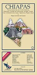 Chiapas State & Tuxtla Gutierrez City Map