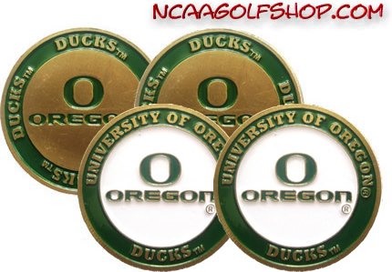 Oregon Ducks Golf Ball Markers